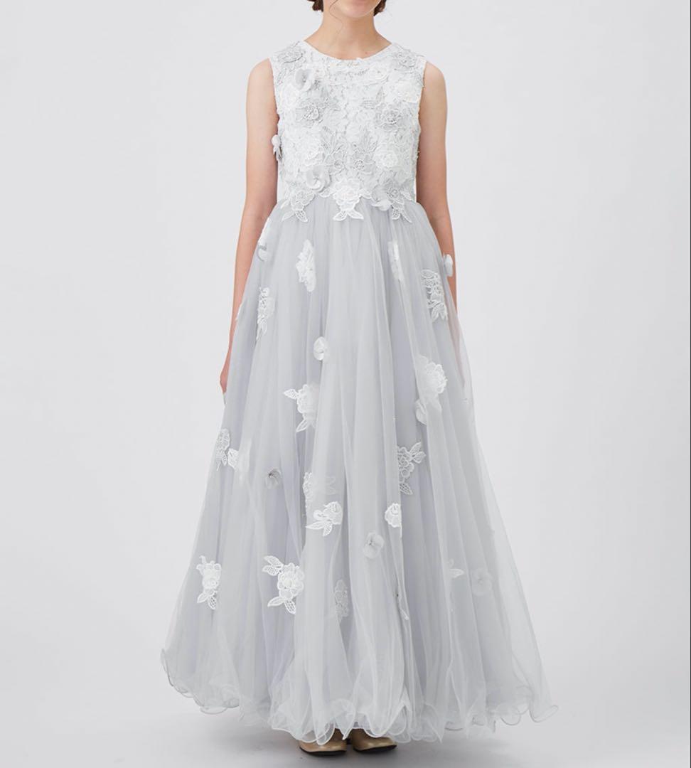 美品　TWEED DRESS ツイードドレス　演奏会ドレス　ジュニアドレス160 中学生 ピアノ発表会 ドレス・ジュニア 演奏会ドレスにお薦めペール