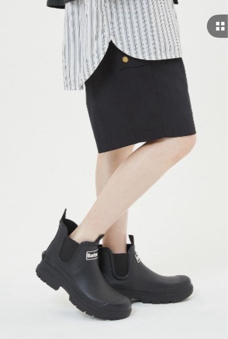 Barbour nimbus chelsea ブラック 25.0cm