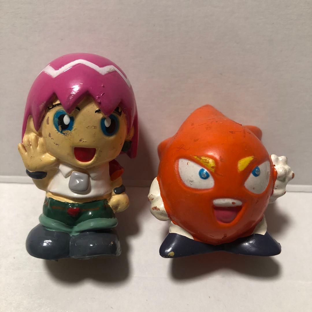 首領(ドン)パッチ ボボボーボ・ボーボボ ビュティ ソフビ 指人形 2体