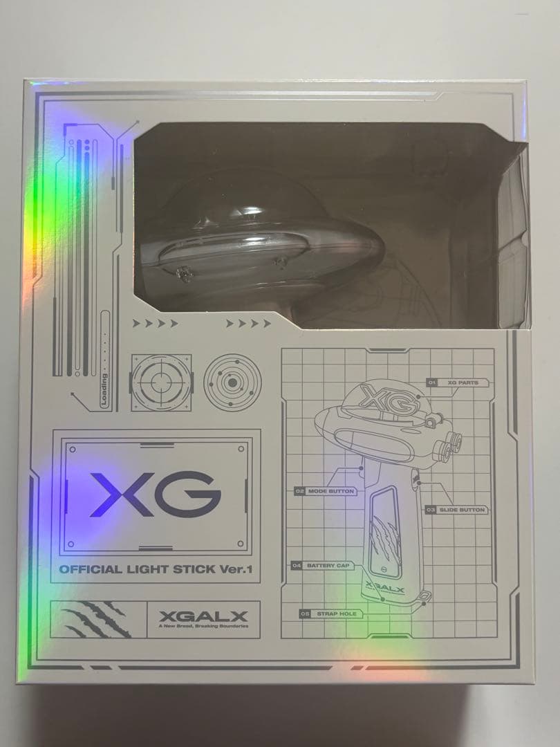 XG OFFICIAL LIGHT STICK Ver.1 - メルカリ