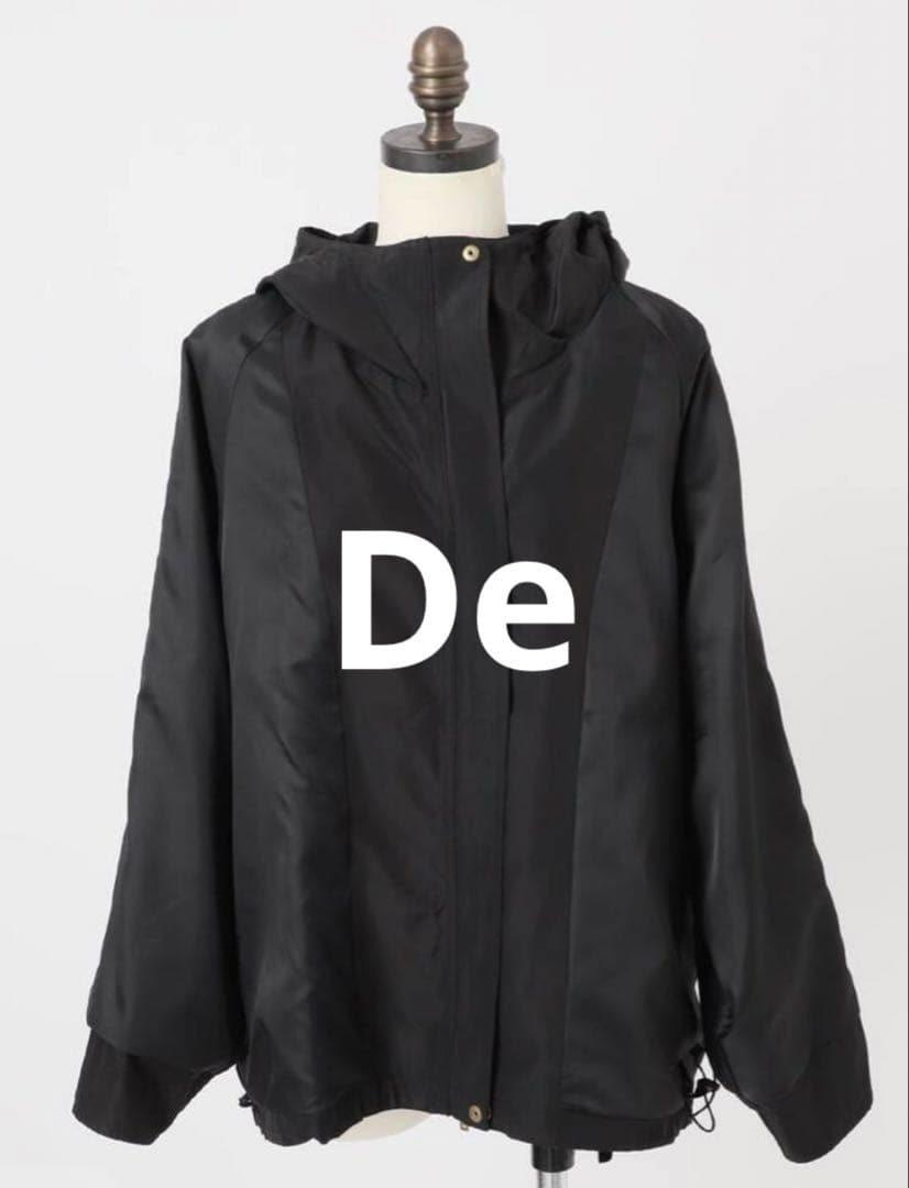 新品タグ付Spick and Span撥水ウェザーフーディーブルゾン黒36 - メルカリ