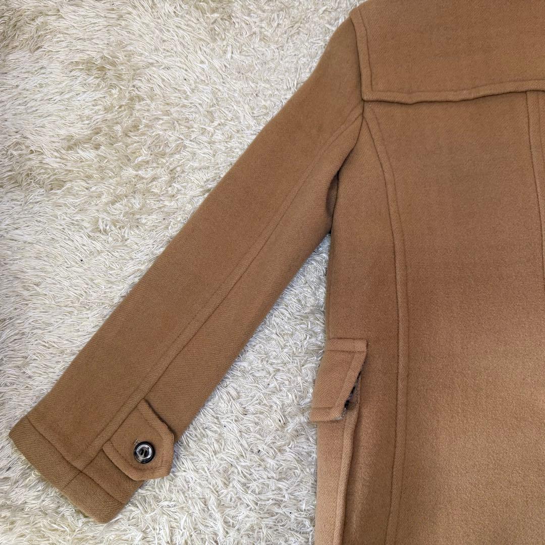 ☆美品☆バーバリー ダッフルコート ノバチェック ハニーベージュ 36 S