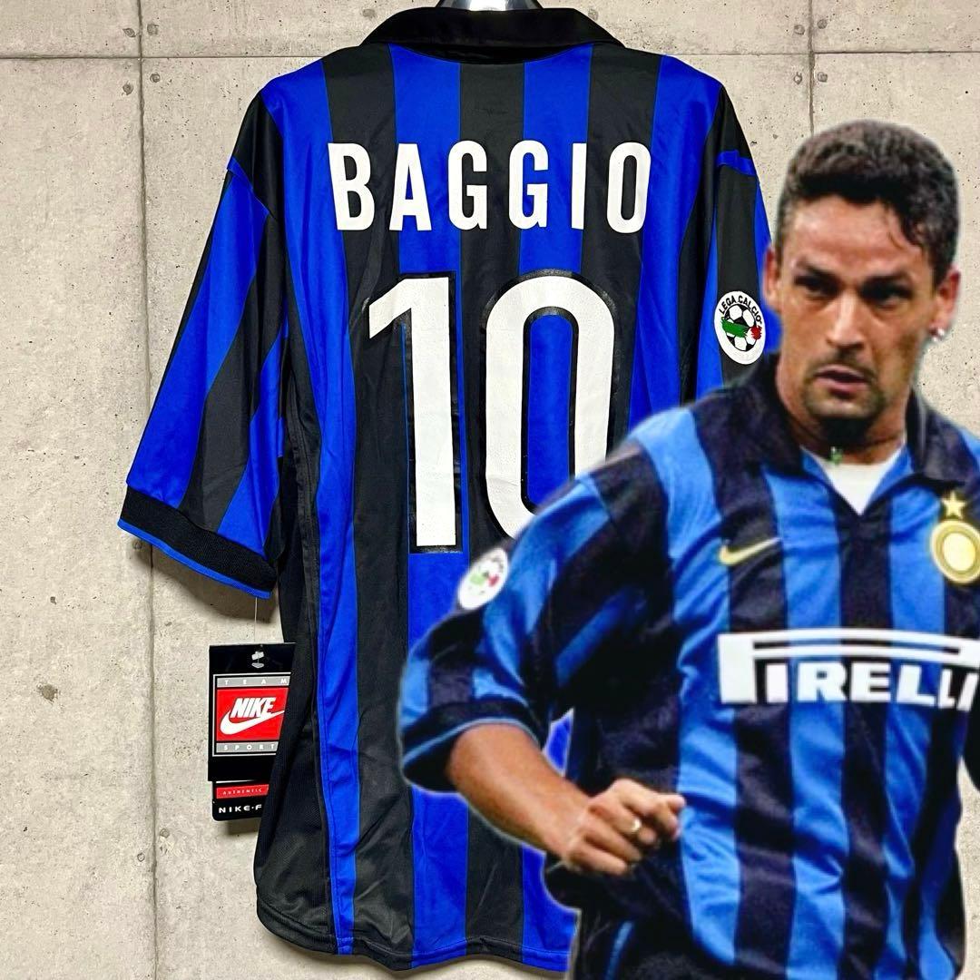 新品/タグ付き】98/99 インテル・ミラノ ♯10 ロベルト・バッジョ【L