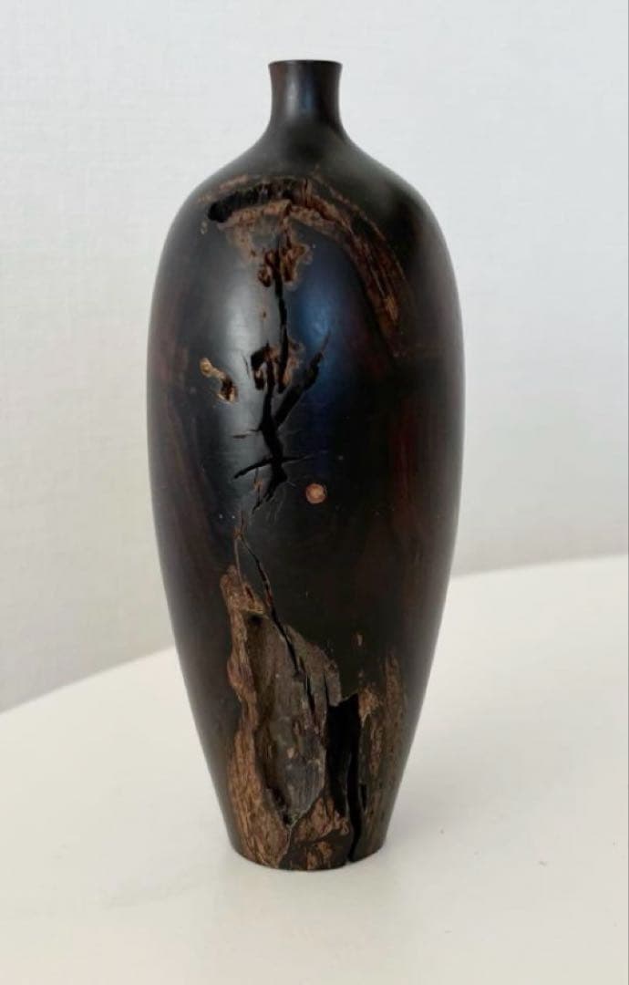 市川岳人 アメリカンウッド　ドライフラワー用 花器　オブジェ　インテリア 市川岳人 | 御茶屋跡