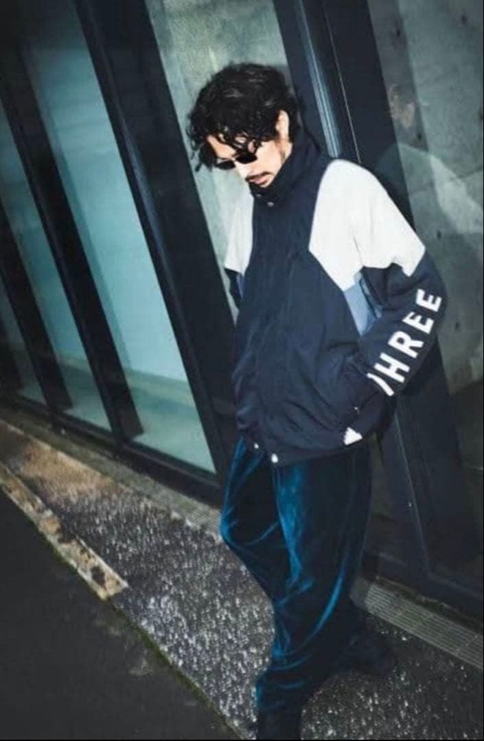 KingGnu 常田大希着用 アディダス マストハブウーブンジャケット