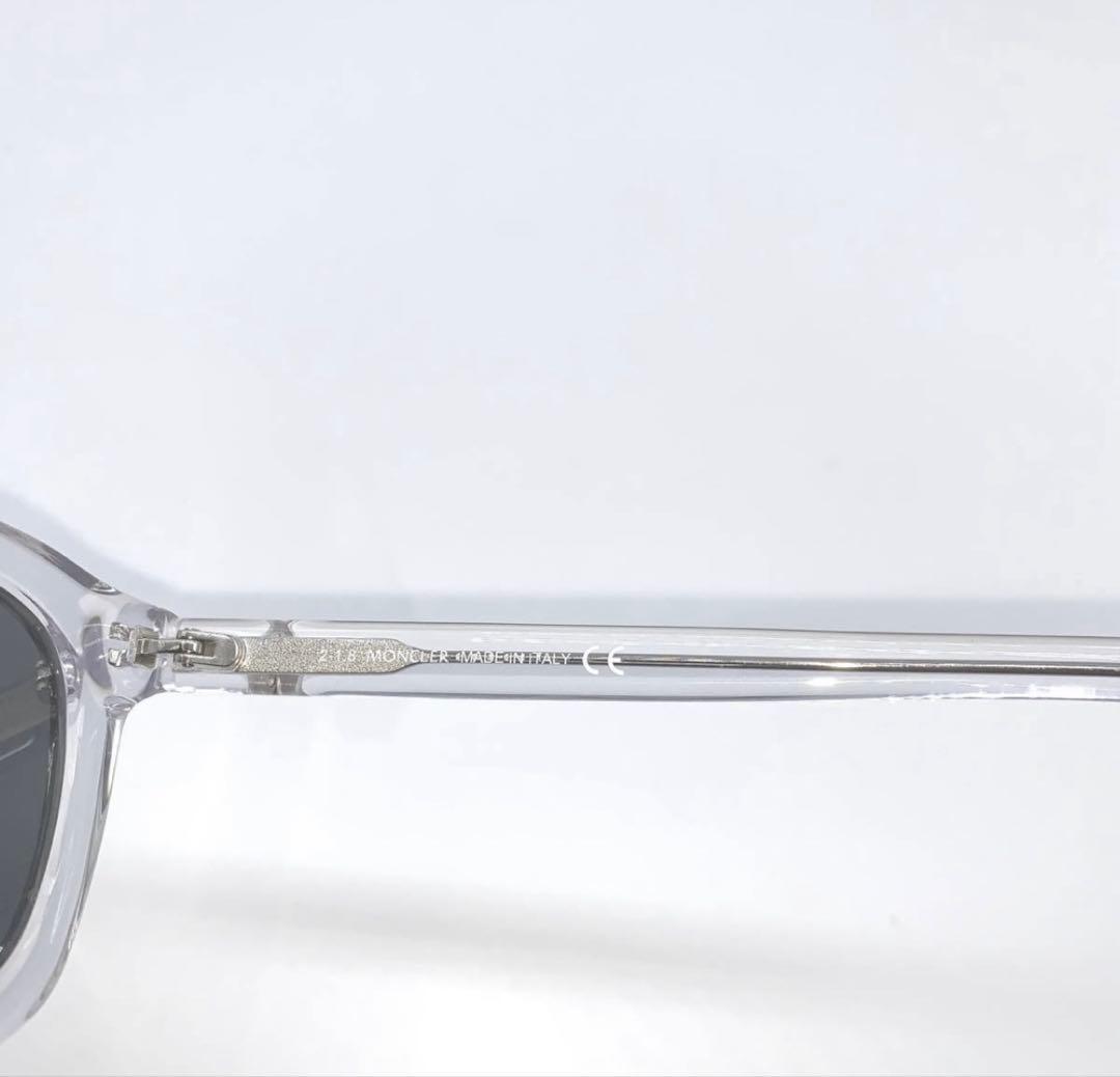 MONCLER クリアフレーム サングラス ML0006 27C 廃盤品 超希少 - メルカリ