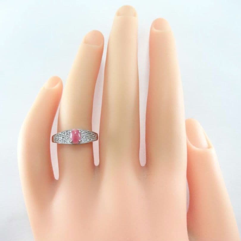 【たか様】コンクパール　ダイヤモンド　リング　0.60ct　0.15ctプラチナ