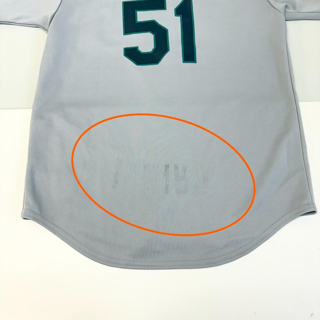 JQ96《イチロー選手》マジェスティック　ユニフォームシアトルマリナーズUSA製