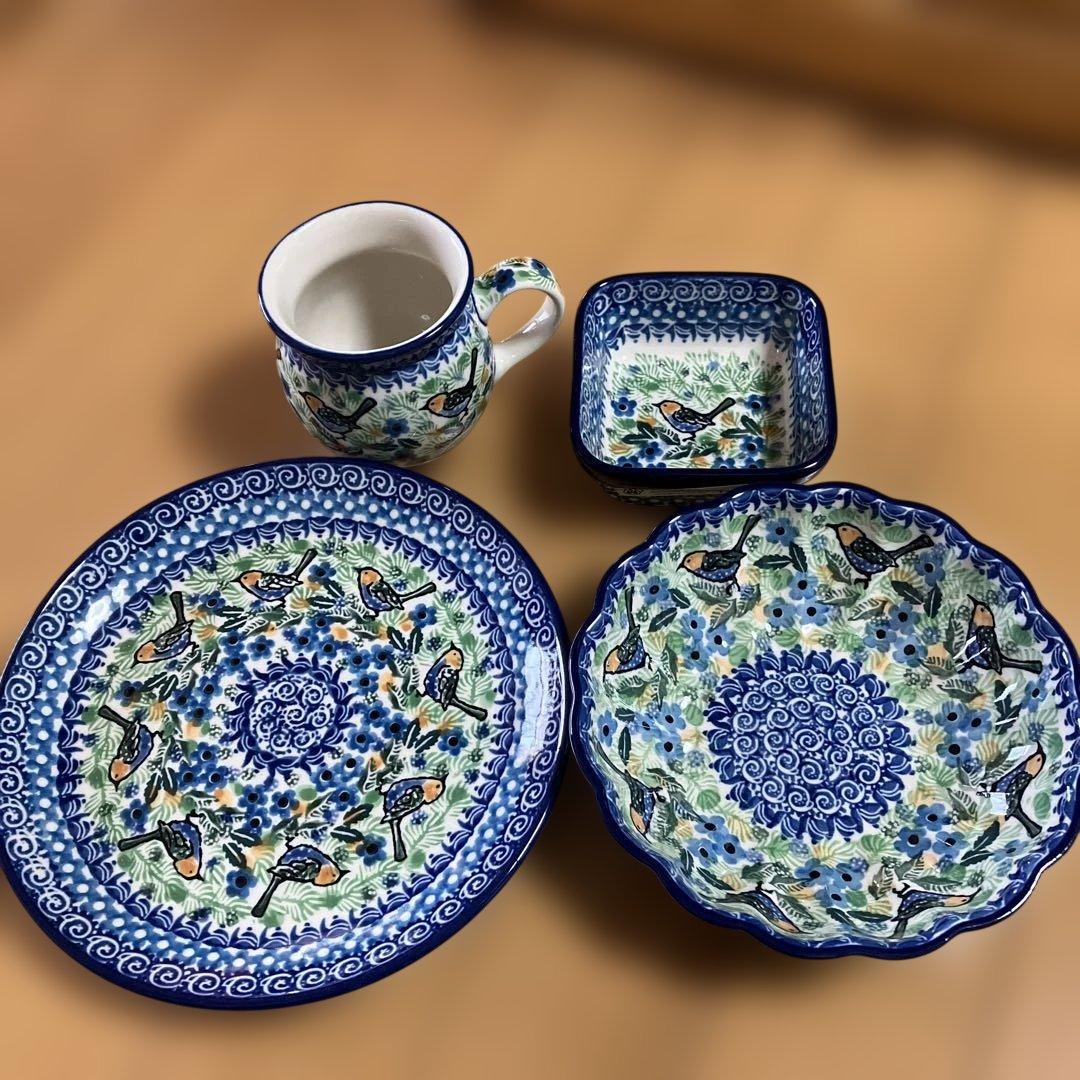 ポーリッシュポタリー 4点セット - メルカリ