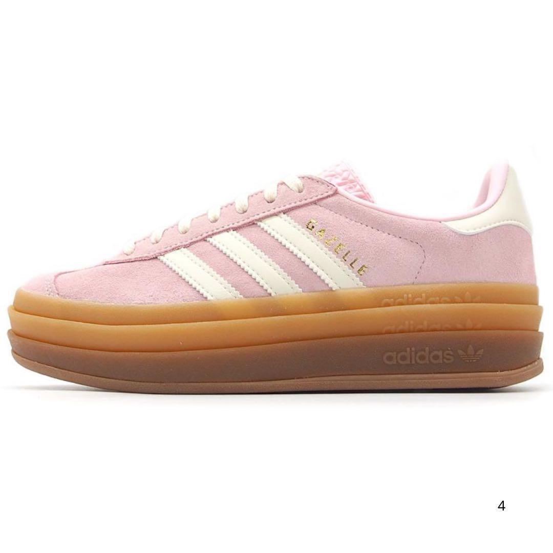 【adidas】W GAZELLE BOLD JQ7777ピンク 23.5cm