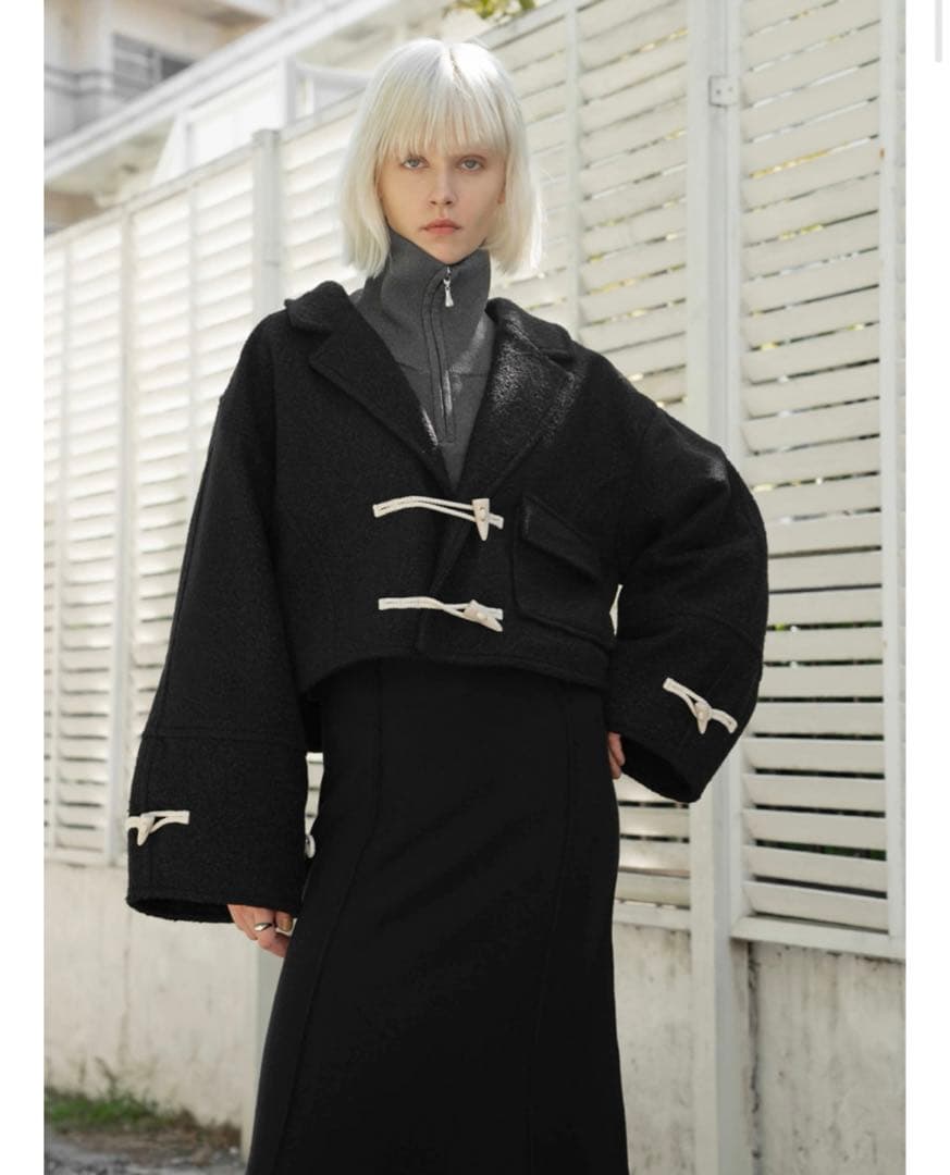 【willfuly】toggle construct sleeve coat CONSTRUCT Solid Wool Toggle Coat | Nordstrom