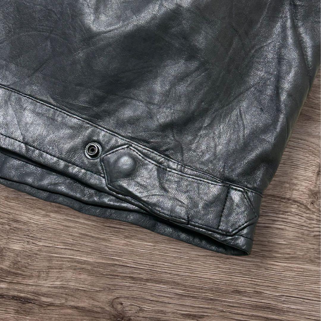 やすお様専用90sレザージャケットシングルライダースハーレー