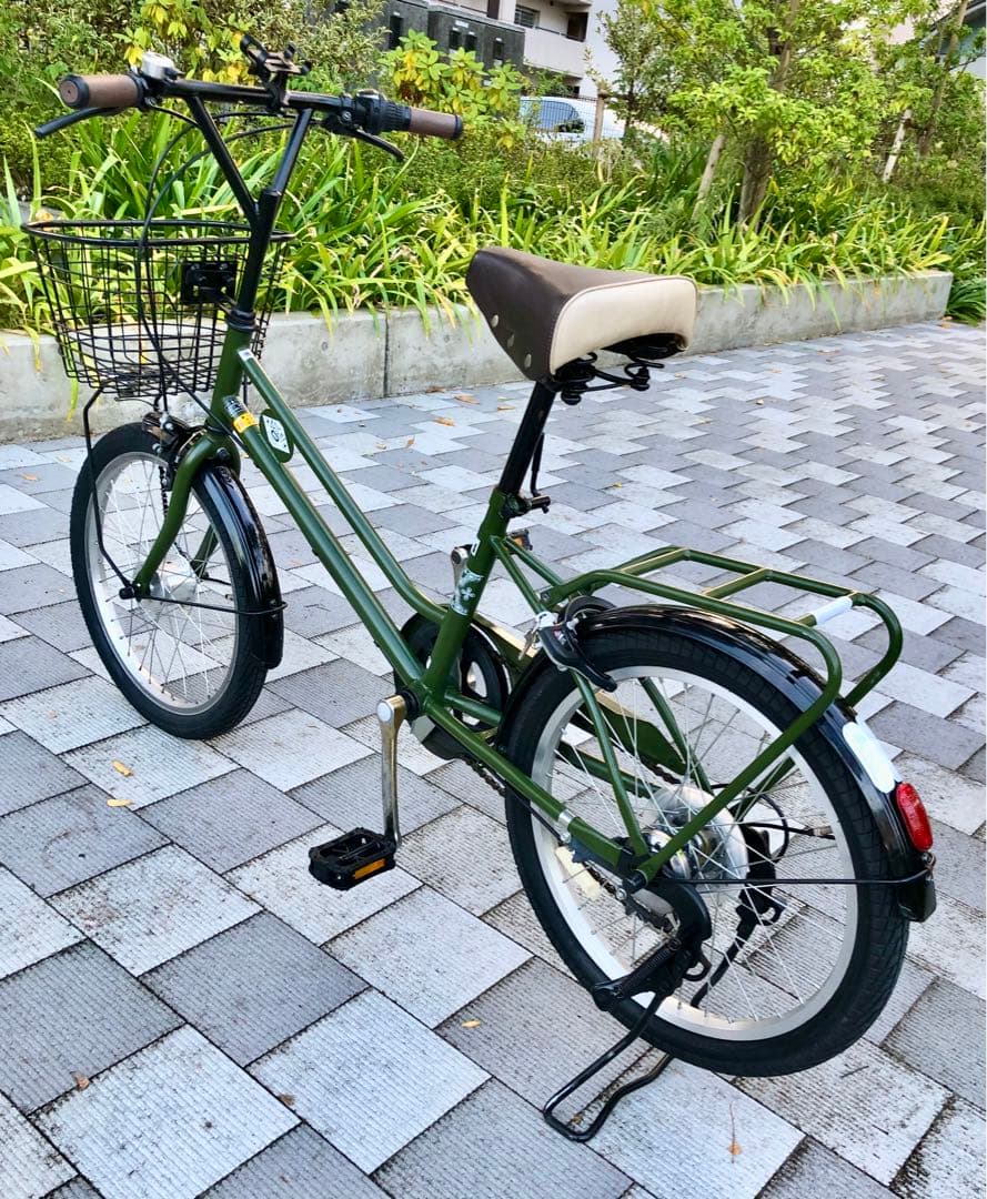 アサヒサイクル ブライトデイ20インチ 自転車 オートライト 6段変速