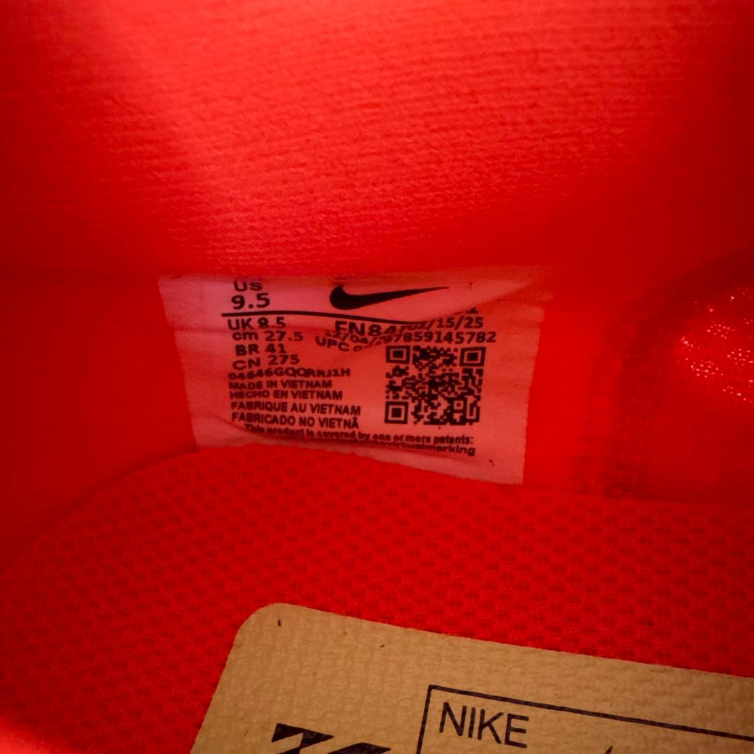 【新品】 NIKE ZOOM FLY 6 ズームフライ　オレンジ 27.5cm