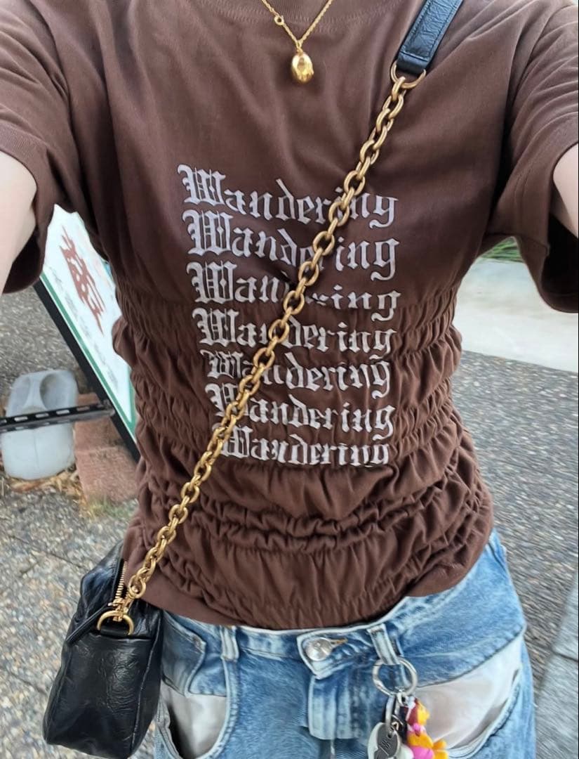 別注】＜Ruro × 6＞SHIRRING Tシャツ - メルカリ