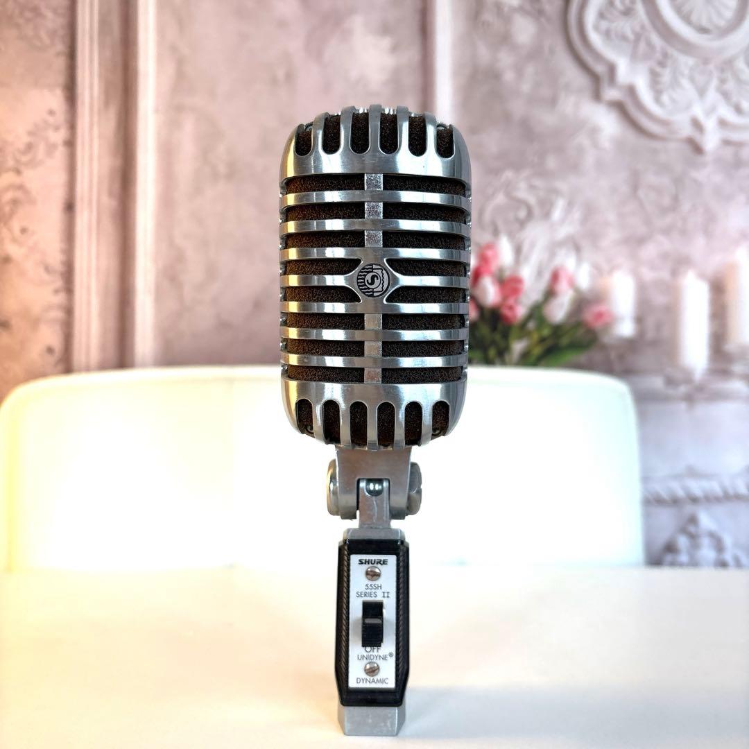 SHURE 55SH Series II ダイナミックマイク ガイコツマイク