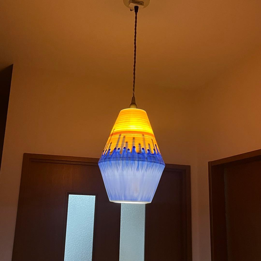 廃盤品】ハサミ マルヒロ タンクランプ L 照明 波佐見焼 希少 HASAMI