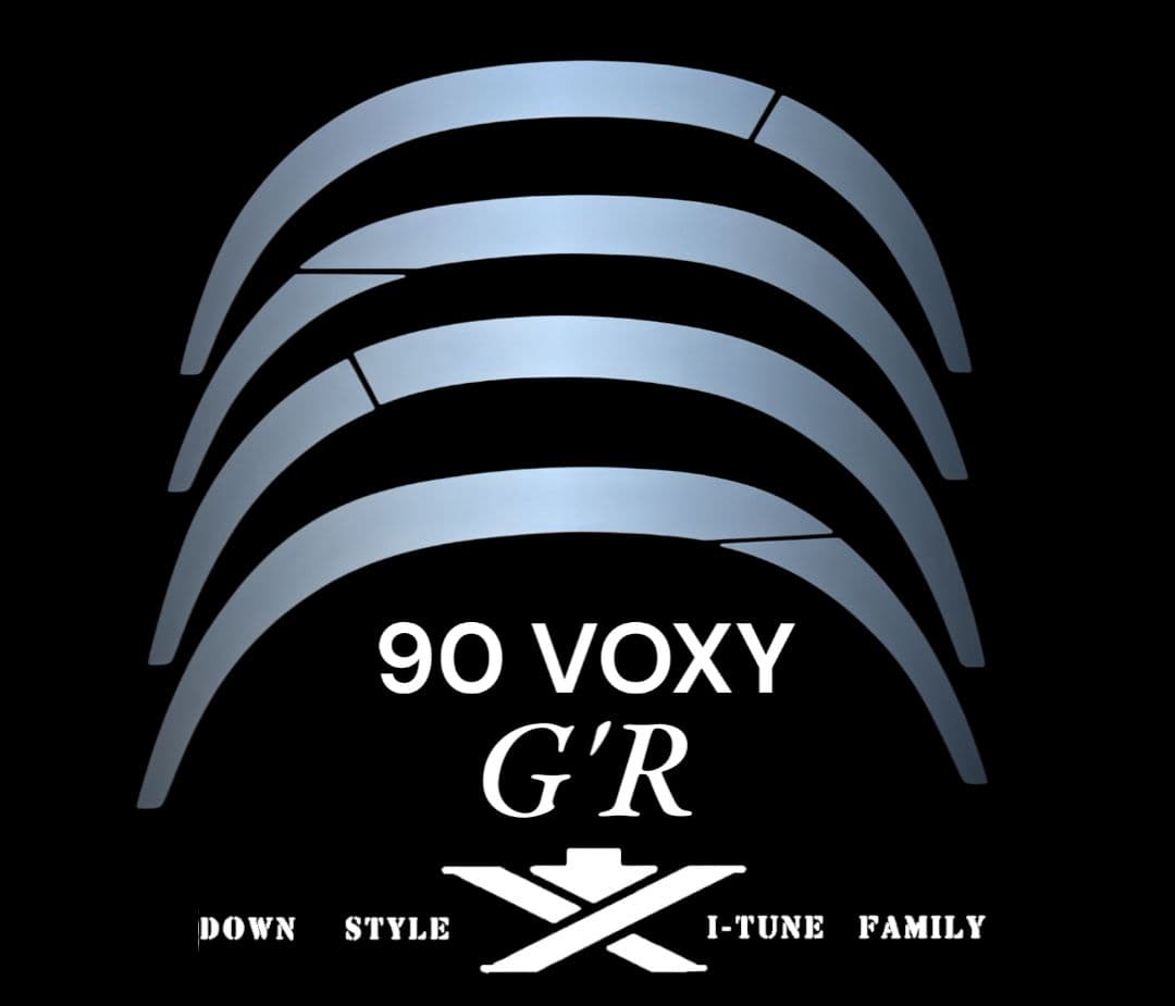 早い者勝ち！90ヴォクシーG'R用ワンオフのダウン風フェンダー - メルカリ