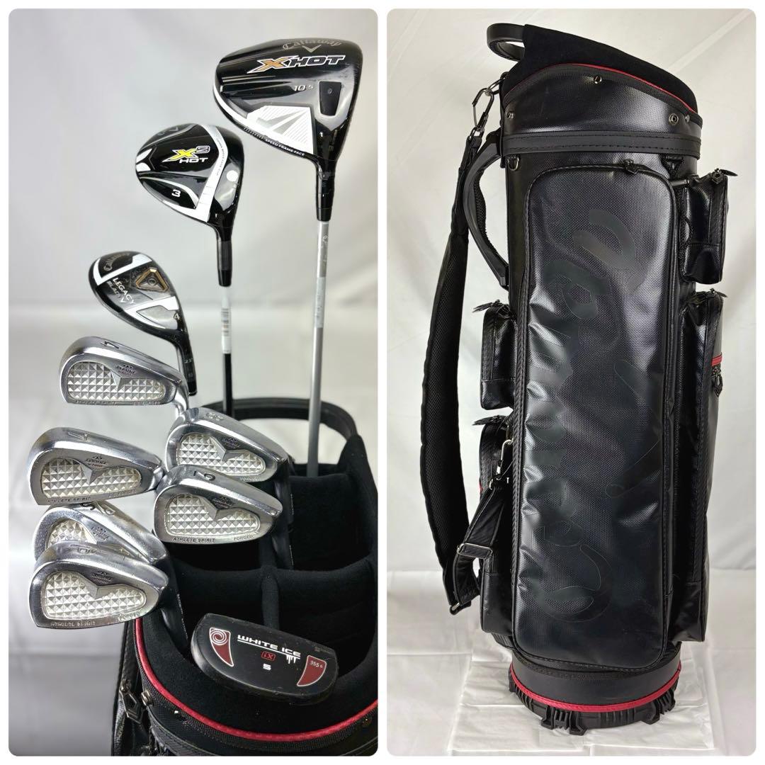 激安‼️】キャロウェイ ゴルフクラブセット キャディバッグセット 男性