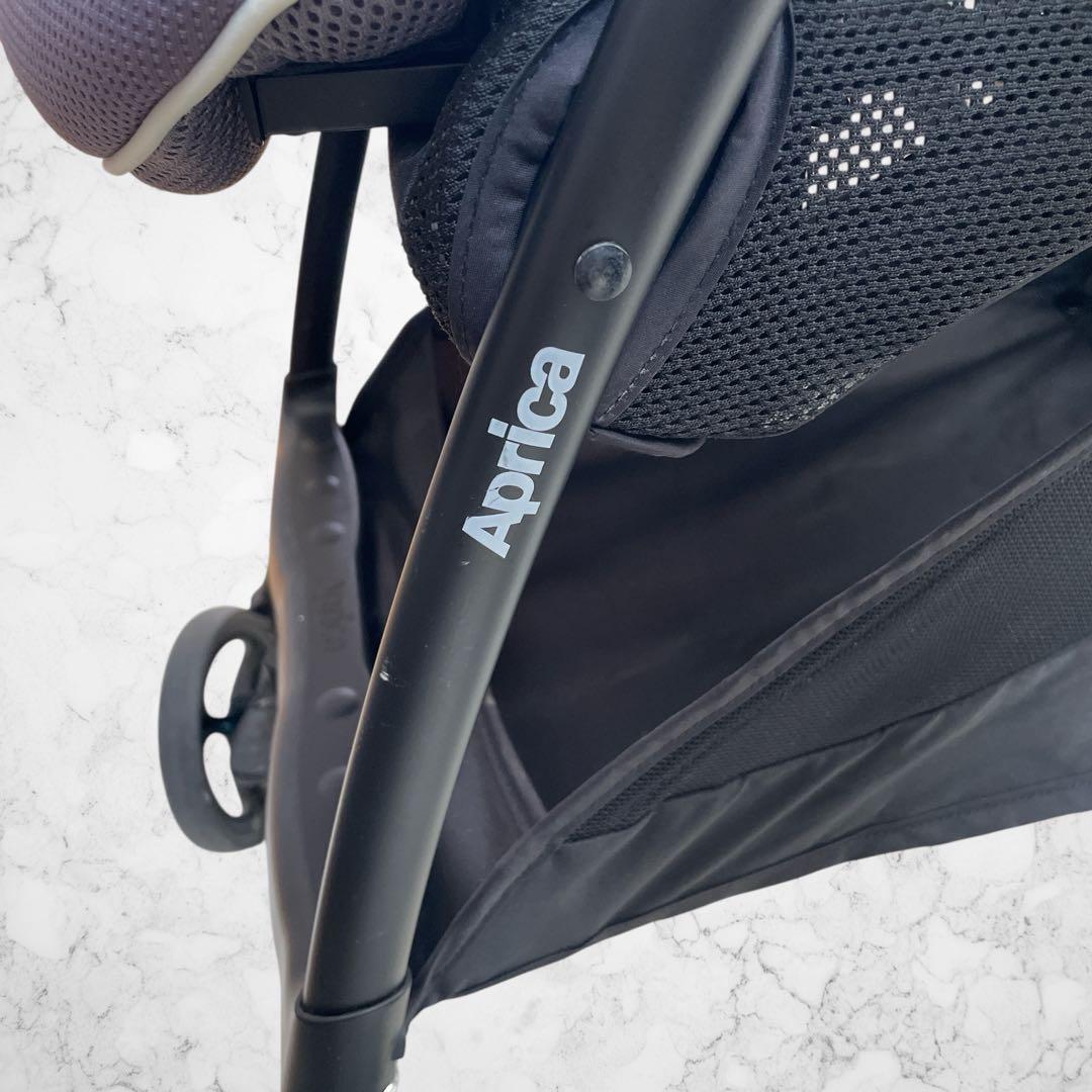 限定品】 Apricaベビーカー 両対面式 ハンドルレザー ラクーナビッテSF