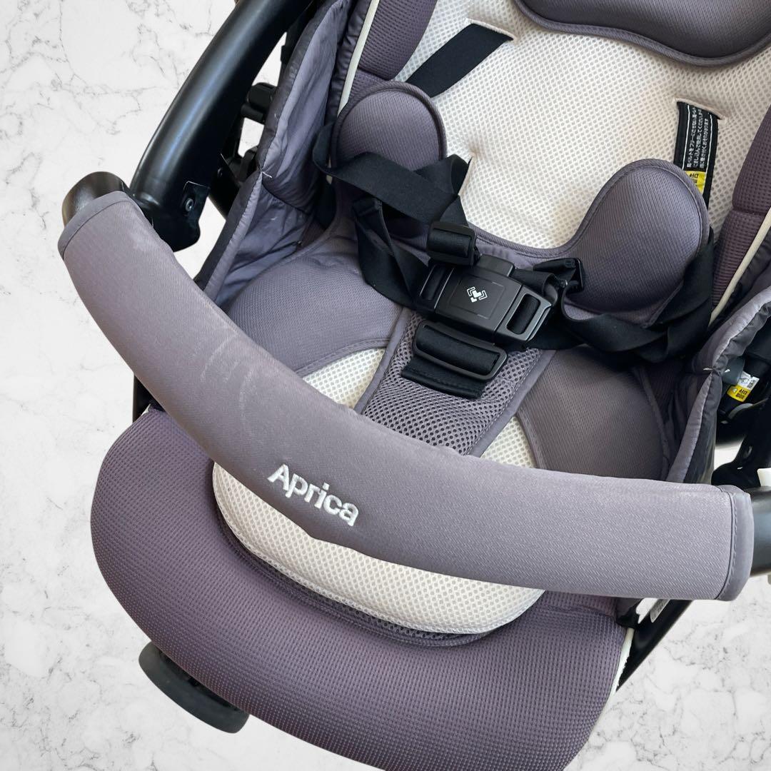 限定品】 Apricaベビーカー 両対面式 ハンドルレザー ラクーナビッテSF