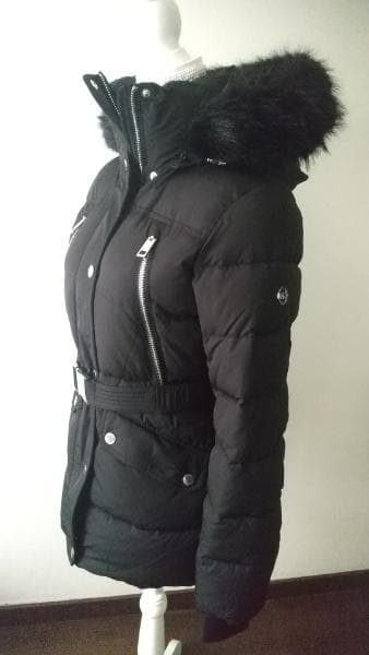 新品 MICHAEL KORS ベルテッド フォー ジップ パファージャケット