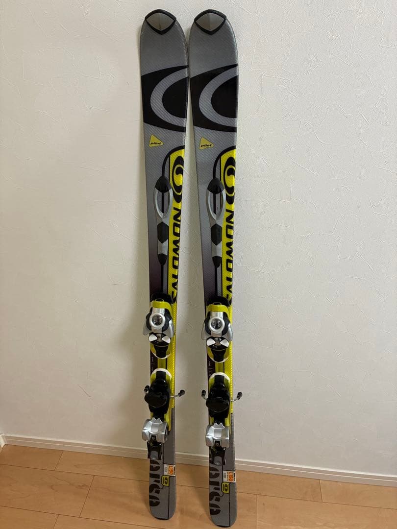 サロモン verse10 スキー板150cm ビンディング S710 SALOMON（サロモン） 日本正規品 スキー 板 ビンディング 金具 17-18