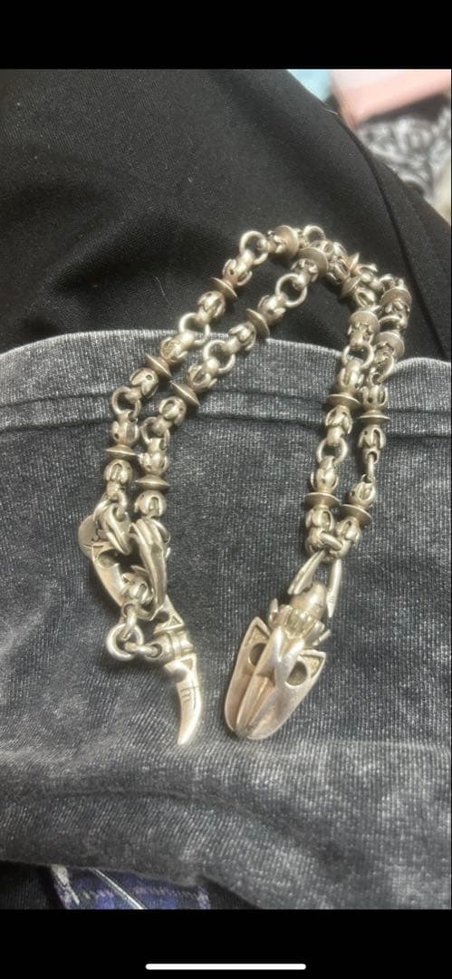 シルバーチェーンネックレス 925 シルバー925 チェーンネックレス ツイストチェーン 三連 ロープ