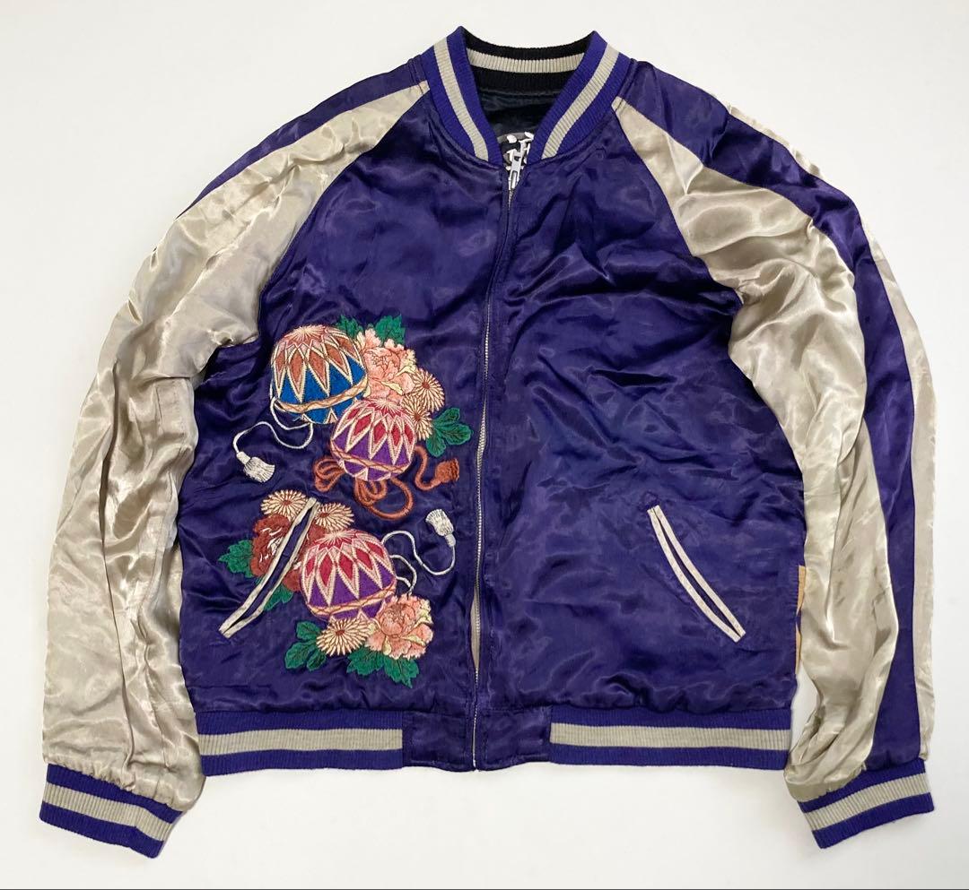 源平記 雅結 スカジャン スーベニアジャケット リバーシブル 82523320