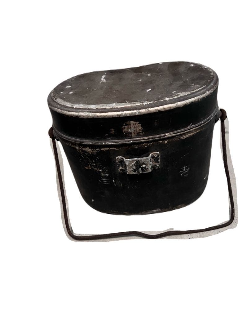 旧日本軍装備品 ヘルメット 飯盒 水筒 4点セット 昭和16年刻印 当時物