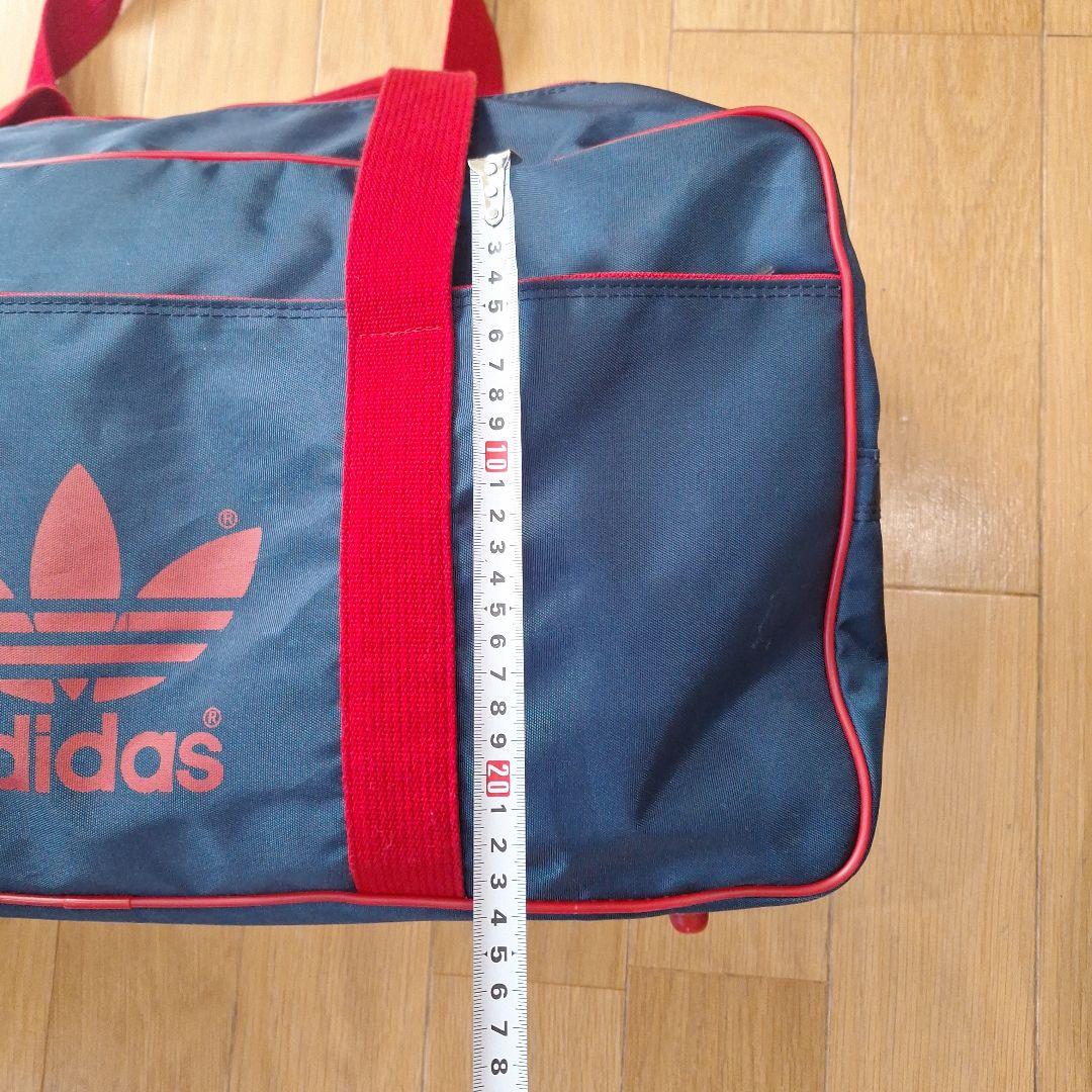 希少】アディダス ビンテージ 80s スクールバッグ ボストンバッグ