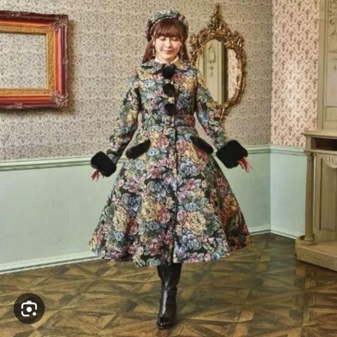 ノエルドメモワール ゴブラン ファーコート 黒 しまむら くる実 - メルカリ