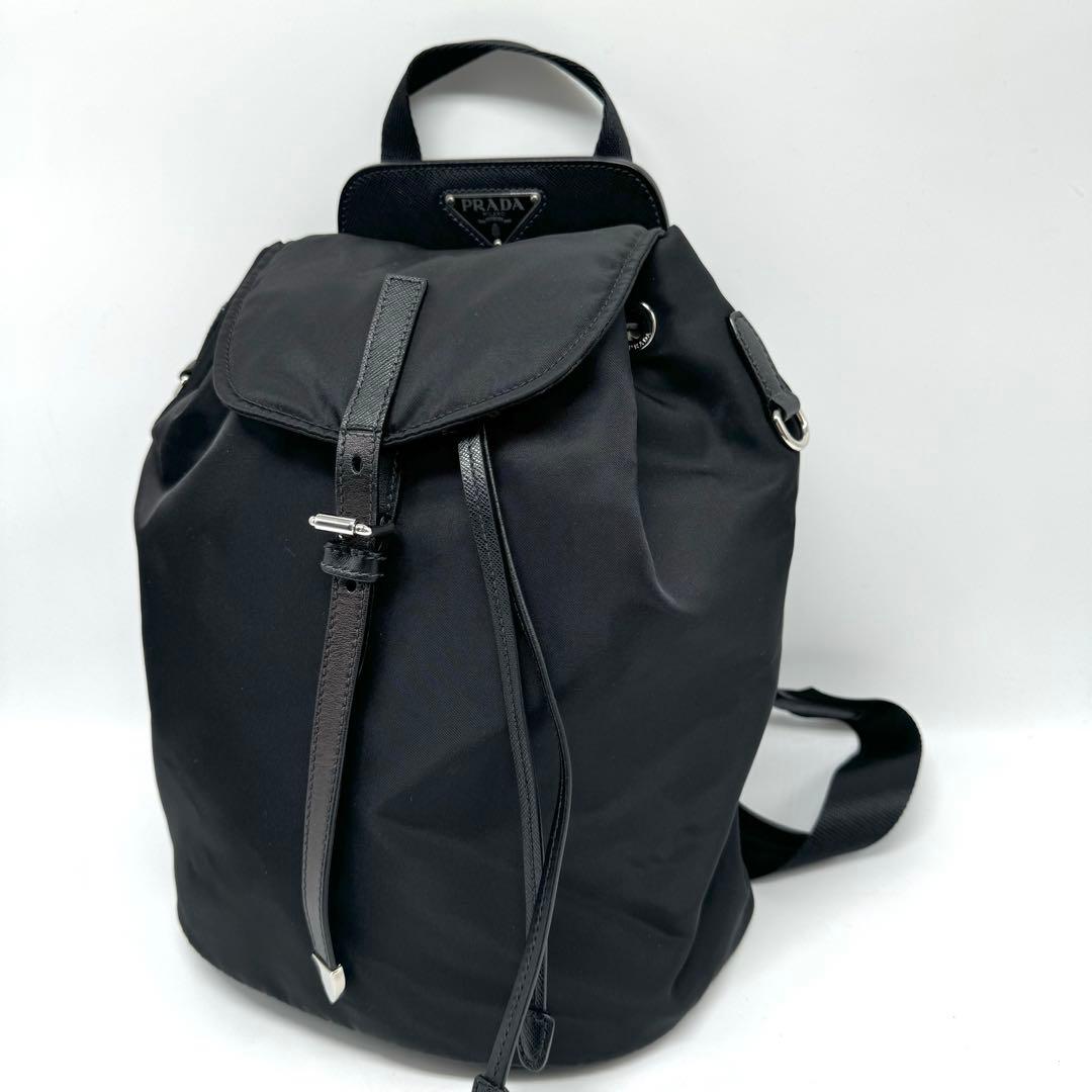 現行型・未使用保管✨】RFID掲載 プラダ サフィアーノレザー リュック