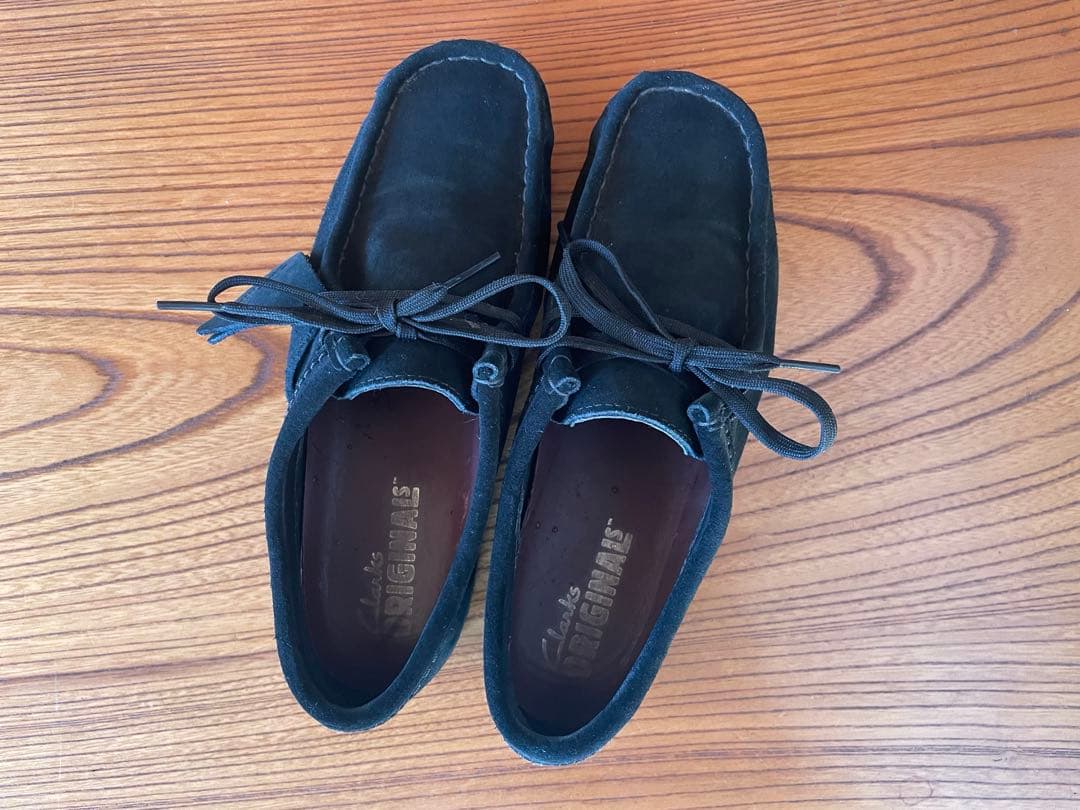 クラークス　ワラビー　ゴアテックス　38サイズ WallabeeGTX / メンズ ワラビーゴアテックス （ブラックスエード