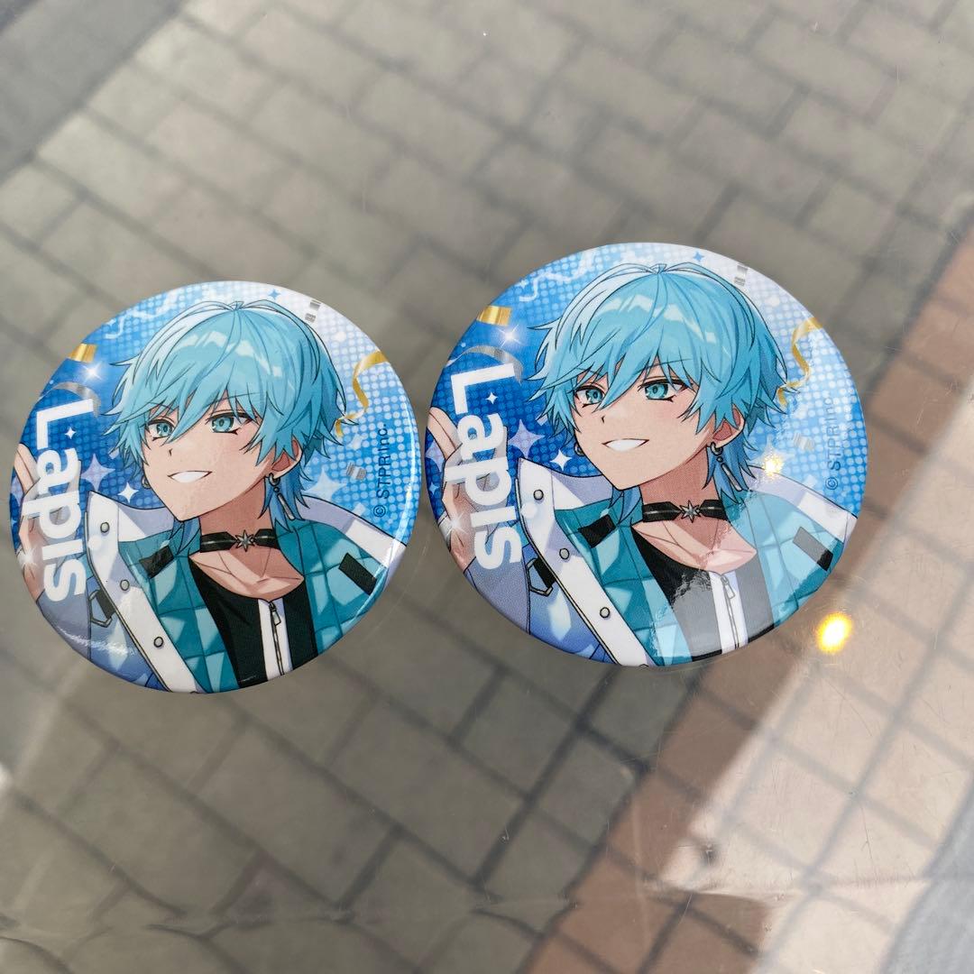 すとふぇす 缶バッジ ラピスくん 2個 めておら lapis - メルカリ