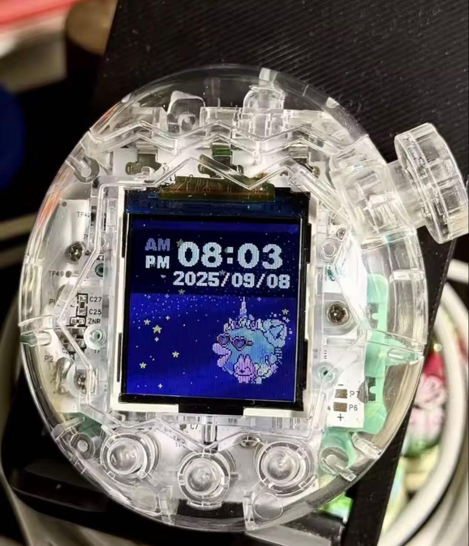 たまごっちパラダイス 交換用クリアシェル スケルトン ケース カバー