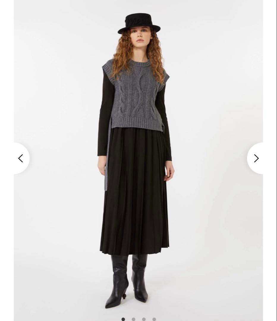 はちだい様用】ウィークエンドマックスマーラ ニットジレ x ジャージー