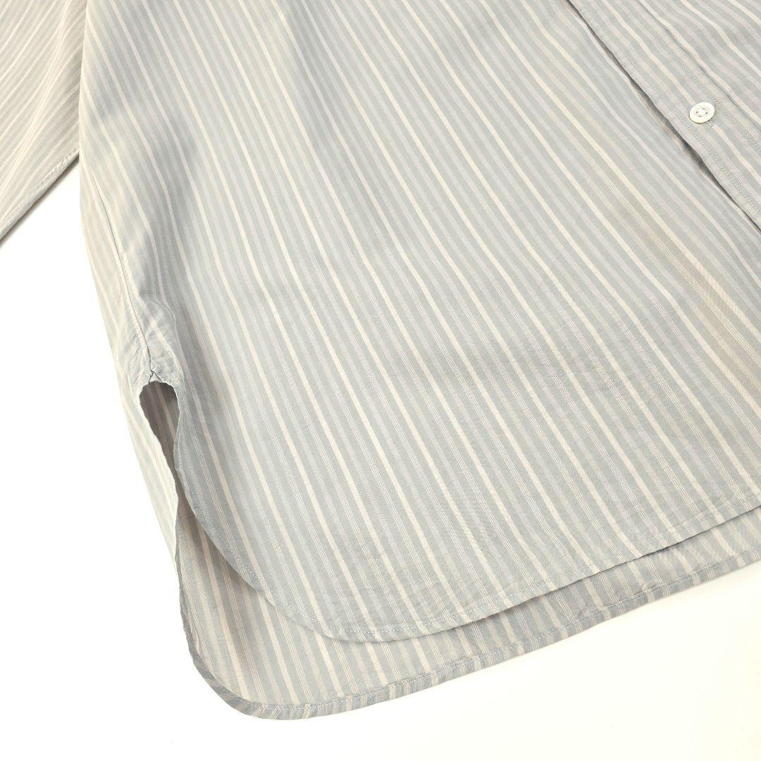 極美品☆スティーブンアラン ストライプ レギュラーカラー シャツ XL 2