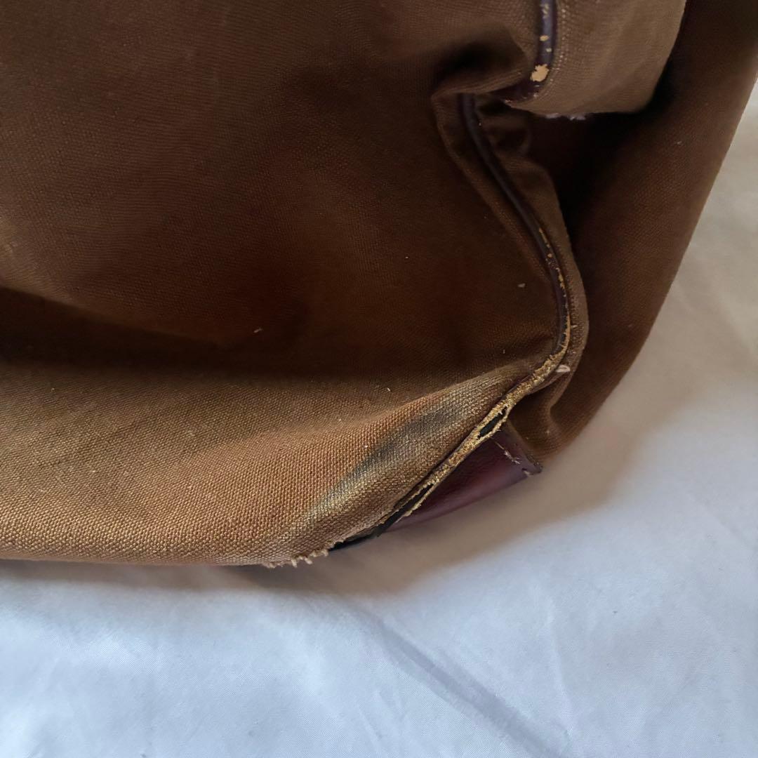 古着　80s　L.L.Bean　エルエルビーン　キャンバスボストンバッグ