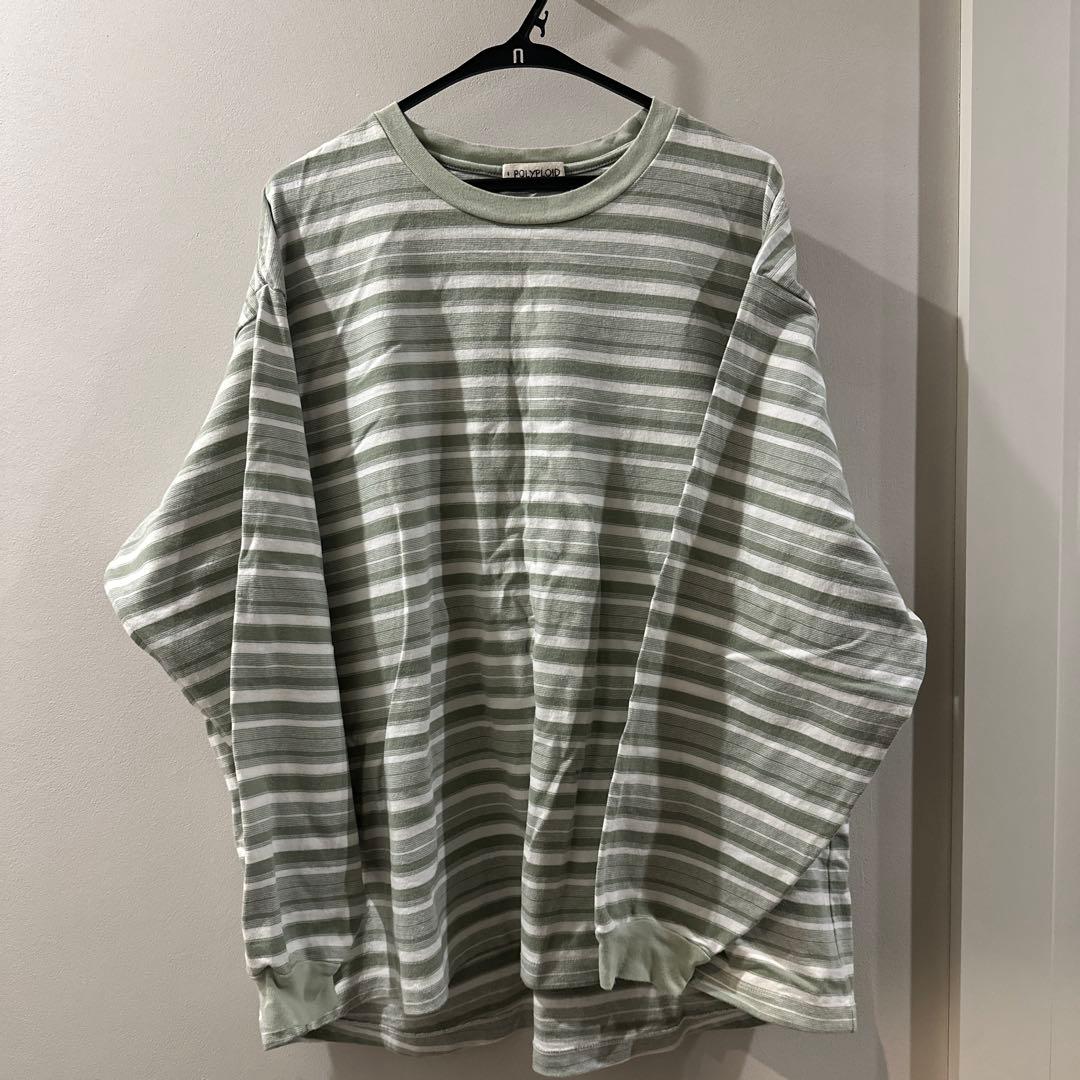 POLYPLOID ストライプ長袖カットソー - メルカリ