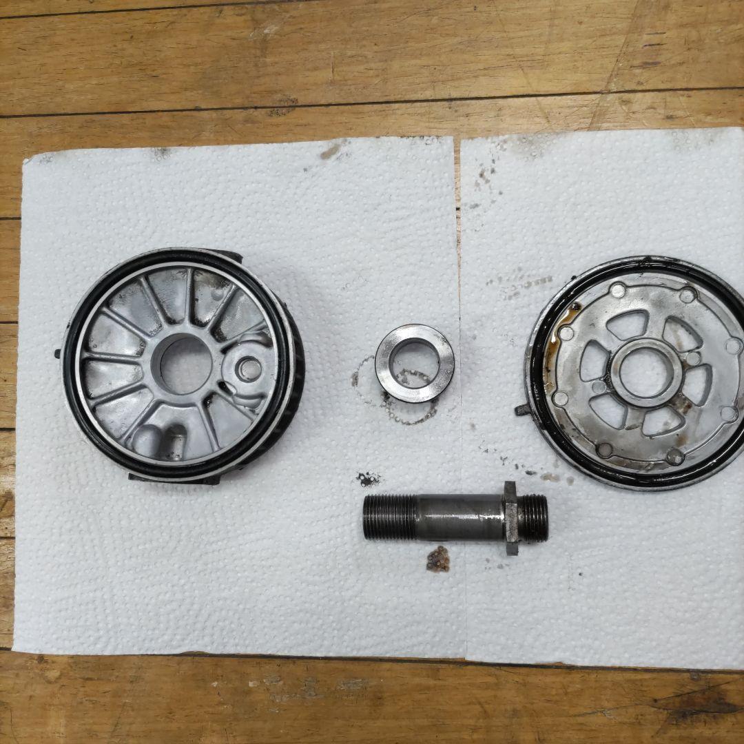 XJR400 4HM オイルクーラー取り出し口 - メルカリ