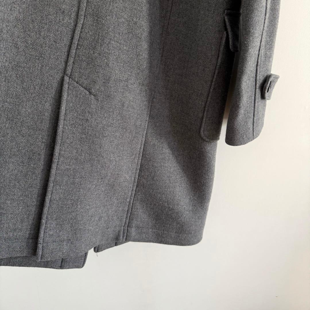 極美品】ジェイプレス/スーパー100S二重織メルトンダッフルコート