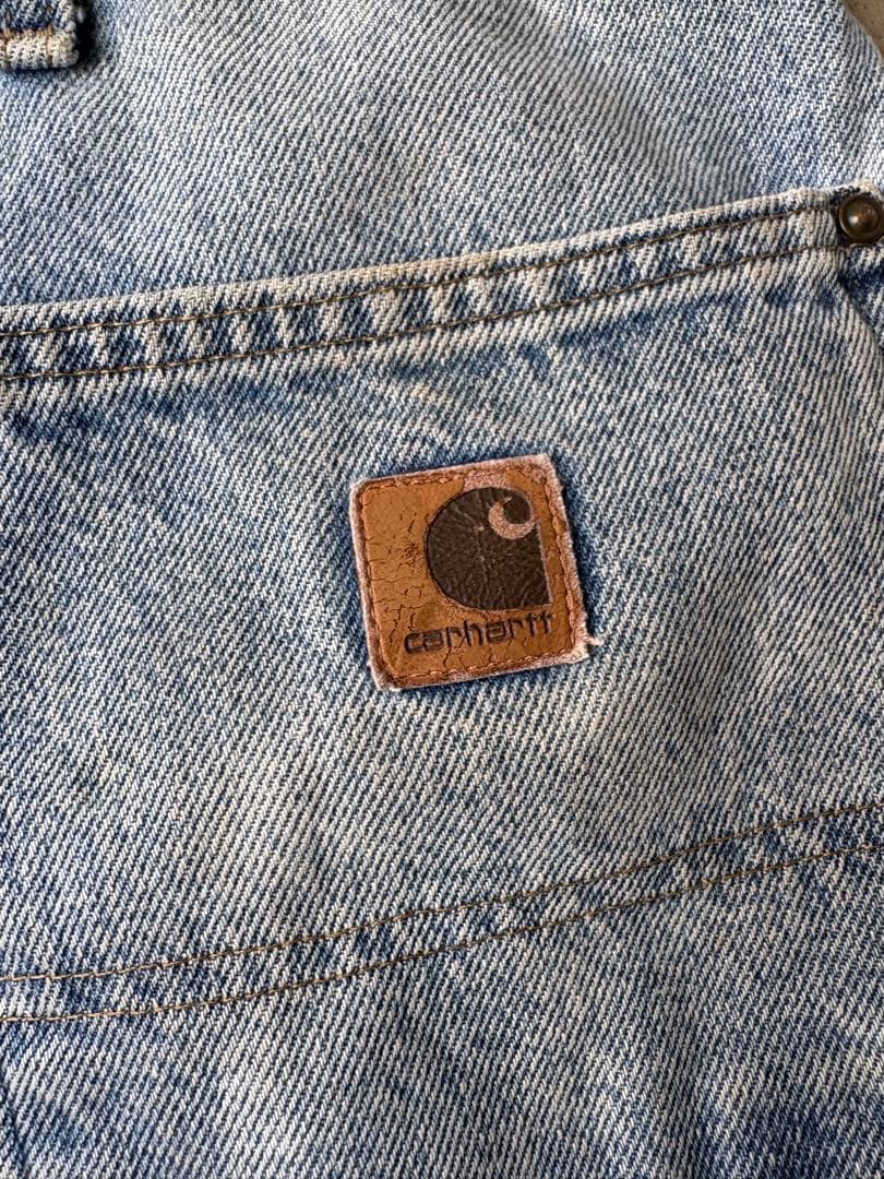希少】00s Carhartt ダブルニーデニムペインターパンツW44 L30 - メルカリ