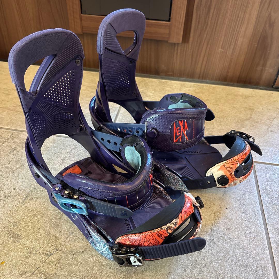 Burton Lexa ビンディング パープル/オレンジ Burton Lexa ビンディング パープル/オレンジ - メルカリ