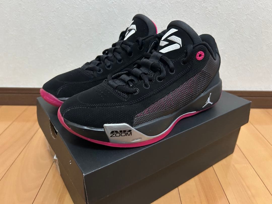 ルカ77 LUKA77 Jordan バスケットボールシューズ 黒 ピンク - メルカリ