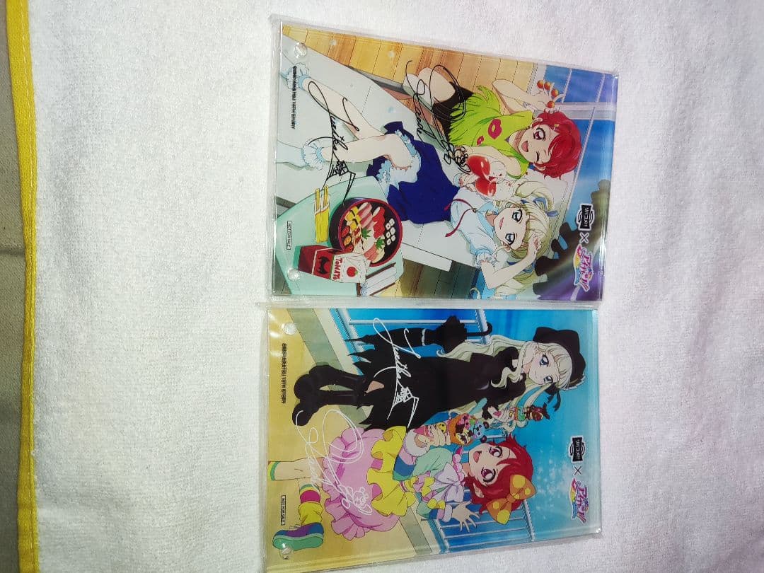 リバコメ×アイカツ！藤堂ユリカ 一ノ瀬かえで アクリルパネル