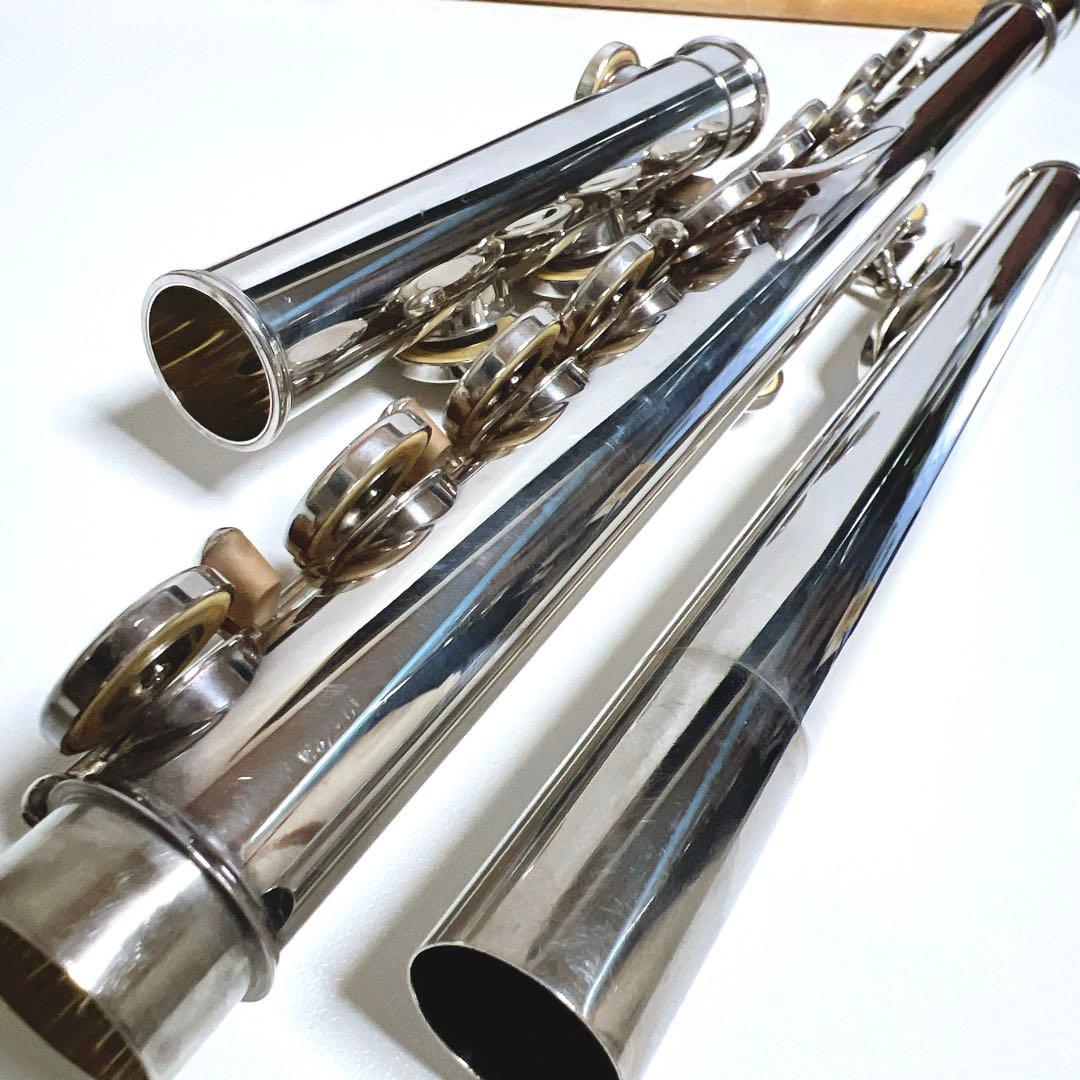 美品】Pearl PF-501 フルート パール 鏡面仕上げ Eメカ