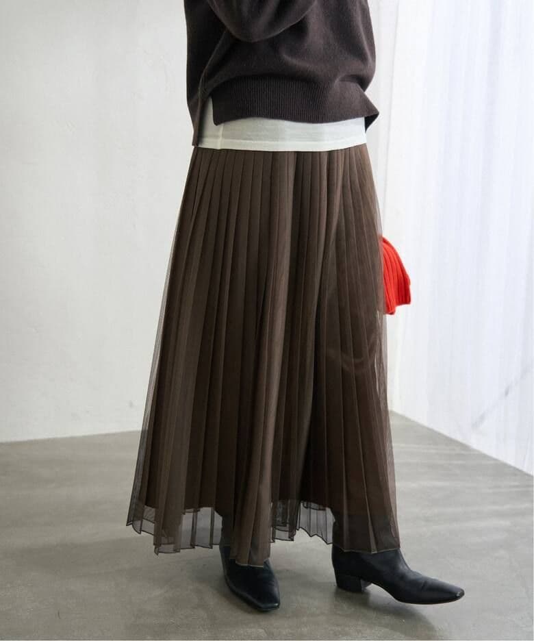 ★パティ★IENA シアープリーツスカート　今期品新品 IENA（イエナ） スカート シアープリーツスカート : ZOZOTOWN Yahoo!店