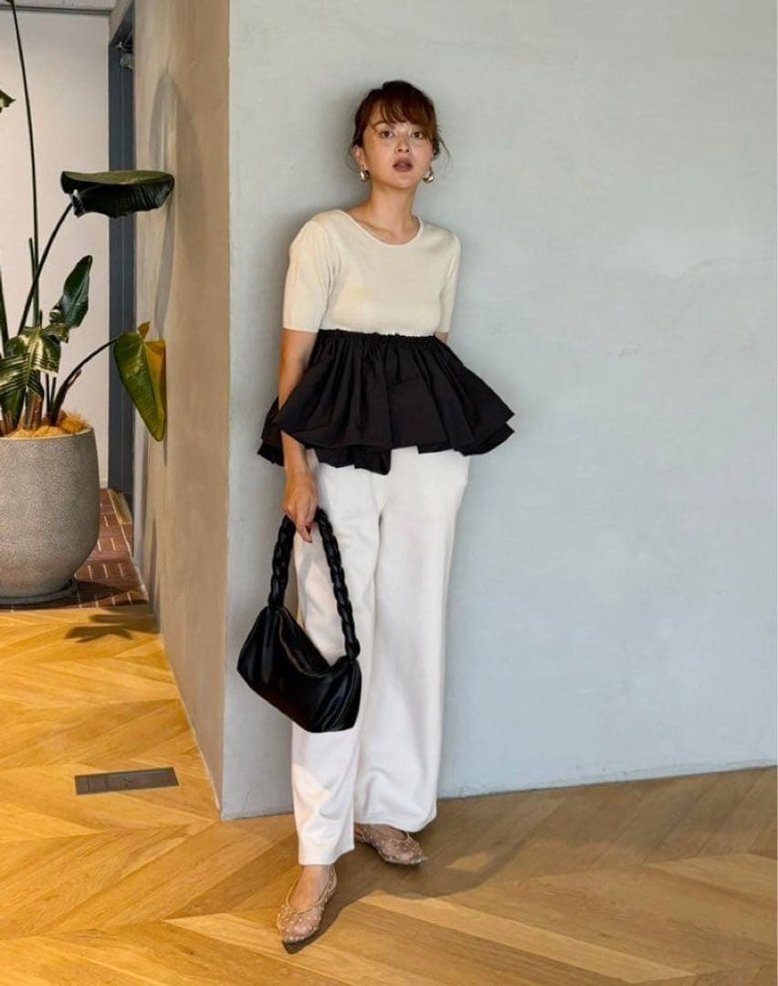 SeaRoomlynn♦︎Knit Docking ボリュームバルーントップス - メルカリ