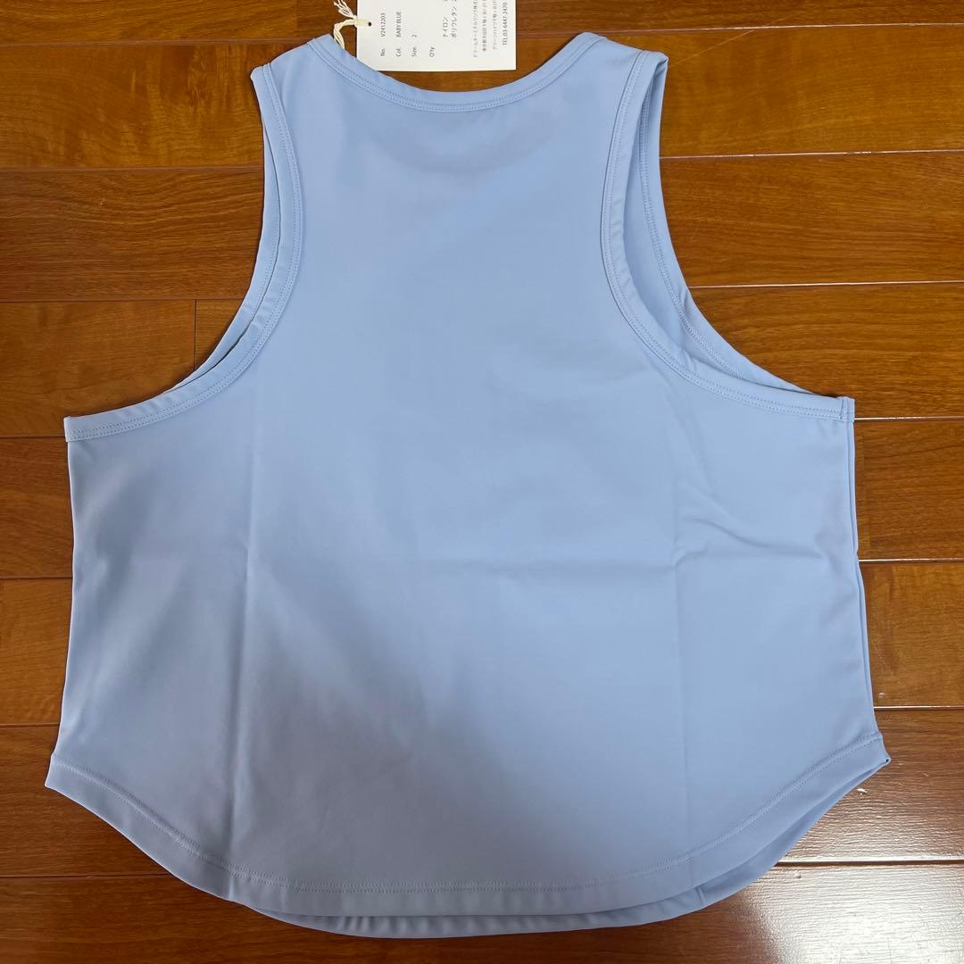 新品】 version of you ちゃぴさん タンクトップ ベビーブルー - メルカリ